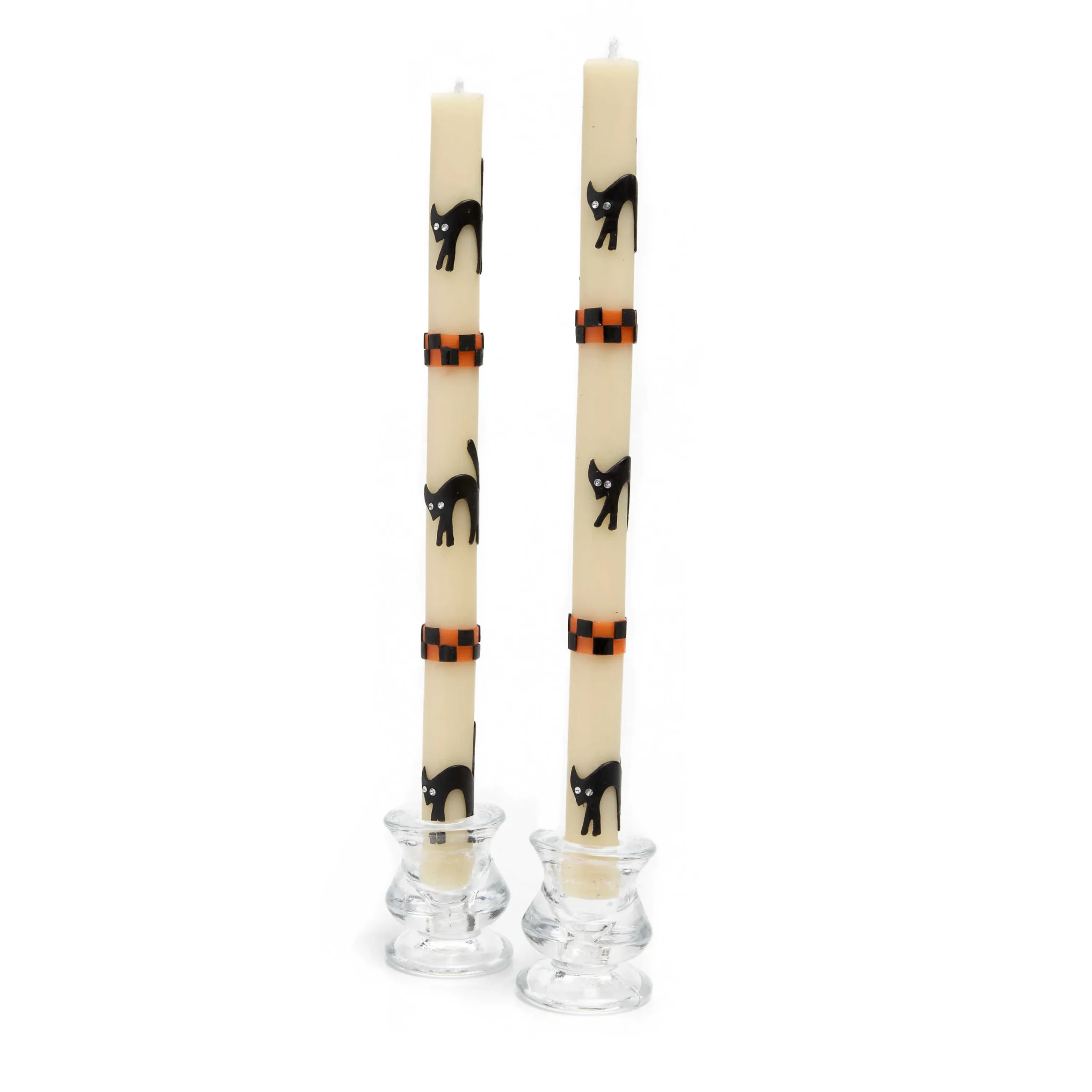 Alley Cat Dinner Candles - Set Of 2|MacKenzie-Childs Online