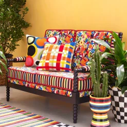Avant Garden Outdoor Loveseat|MacKenzie-Childs Sale