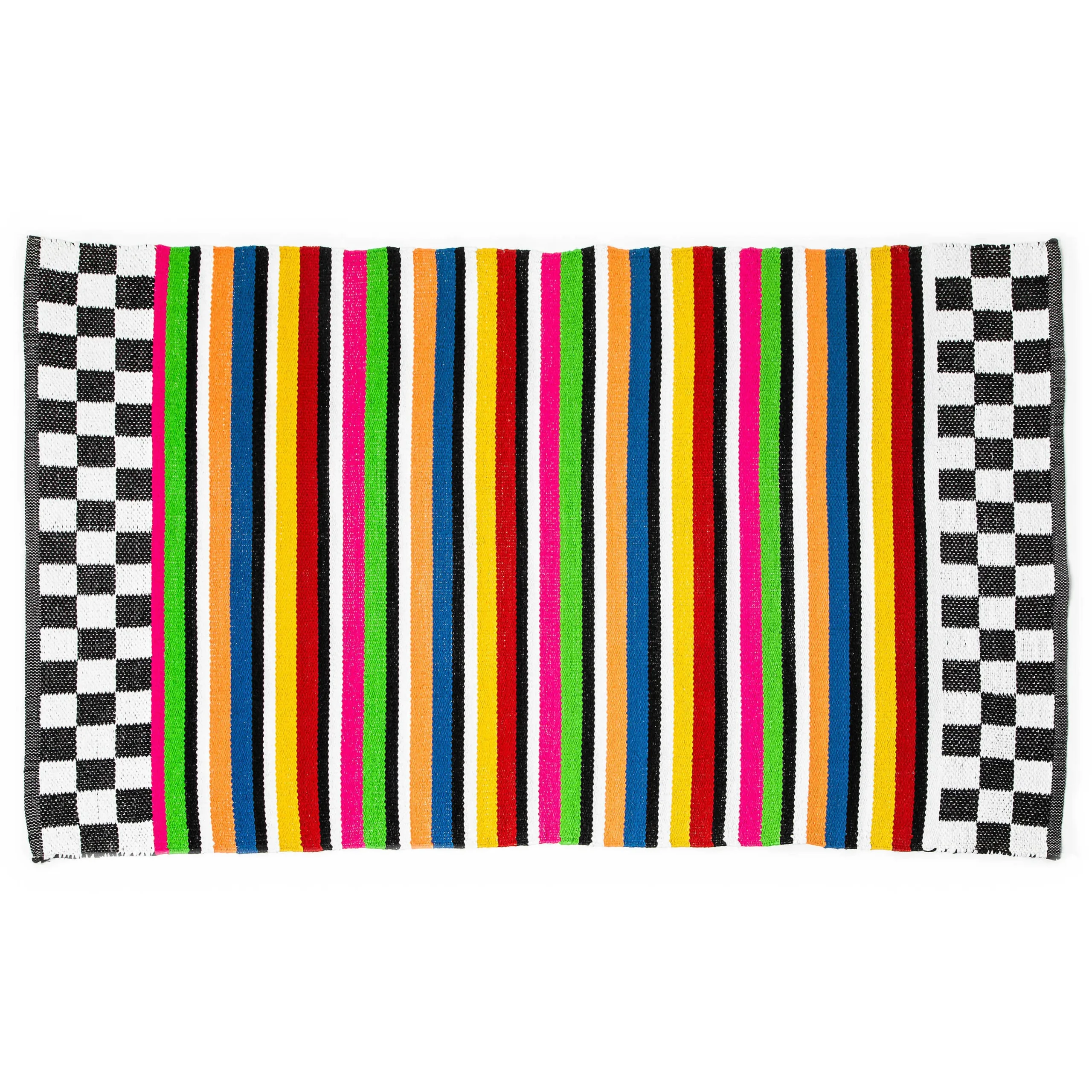 Avant Garden Outdoor Striped Rug - 3' X 5'|MacKenzie-Childs Clearance