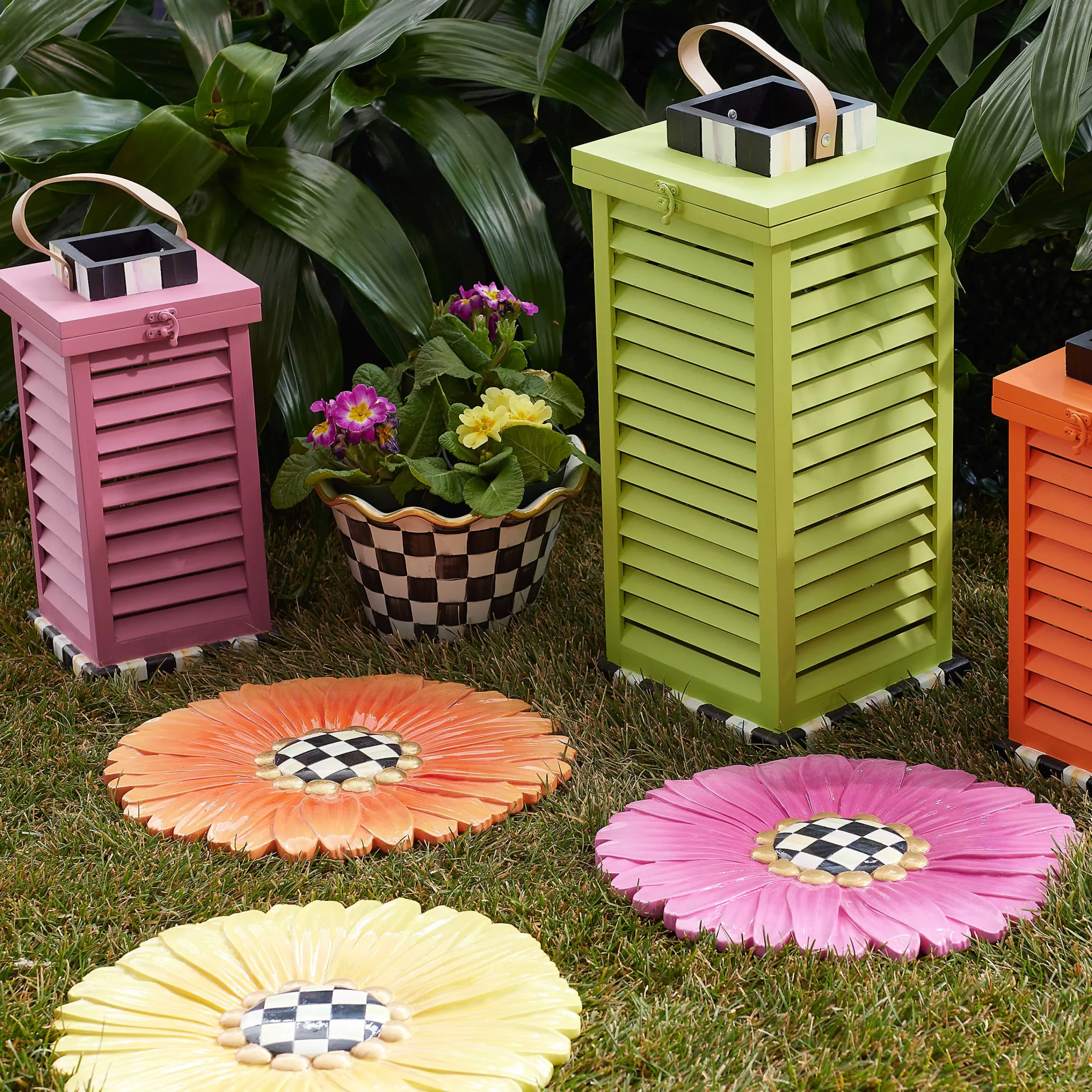 Avant Garden Stepping Stone - Orange|MacKenzie-Childs Sale