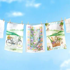 Bike Ride Dish Towel|MacKenzie-Childs Sale