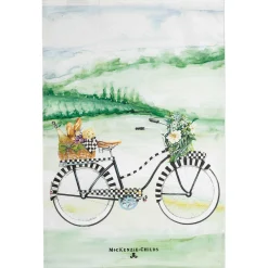 Bike Ride Dish Towel|MacKenzie-Childs Sale