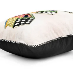 Bird House Lumbar Pillow|MacKenzie-Childs Clearance