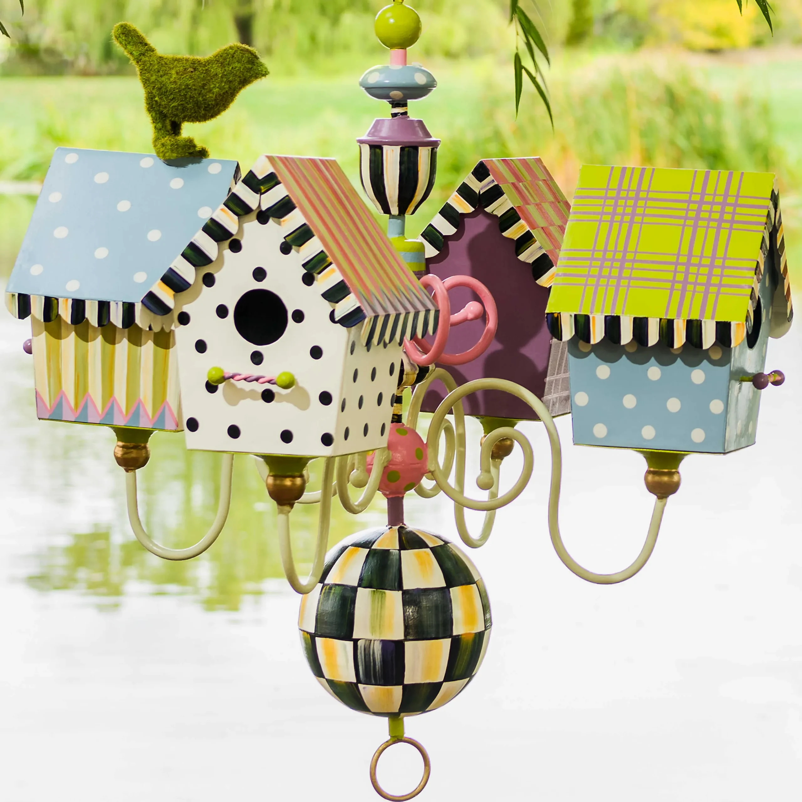 Birdhouse Chandelier|MacKenzie-Childs Clearance