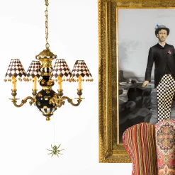 Black Tie Chandelier|MacKenzie-Childs Outlet