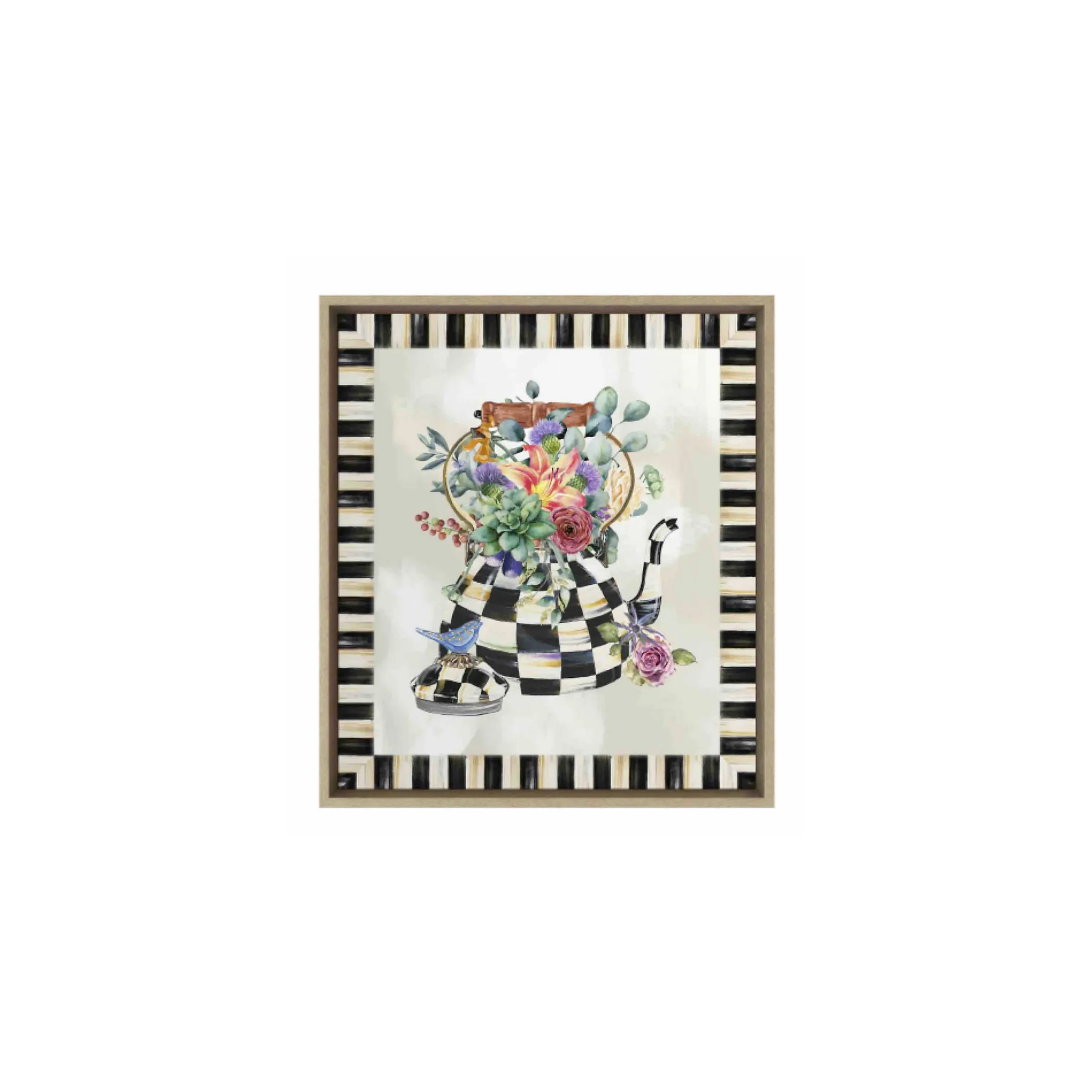 Blooming Kettle Wall Art|MacKenzie-Childs Hot