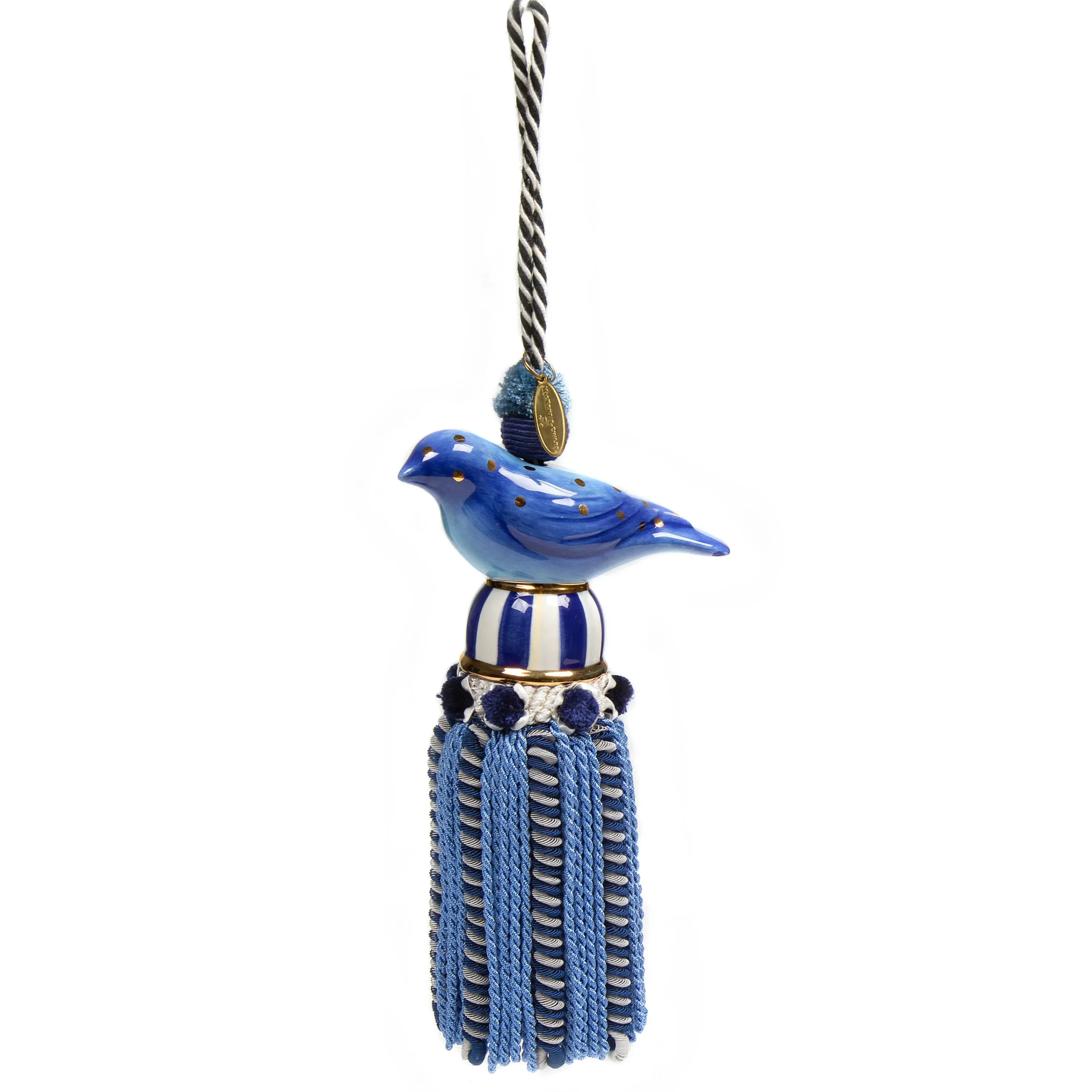Blue Bird Tassel|MacKenzie-Childs New