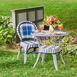 Boathouse Outdoor Cafe Table|MacKenzie-Childs Discount
