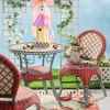 Breezy Poppy Outdoor Cafe Table|MacKenzie-Childs Online