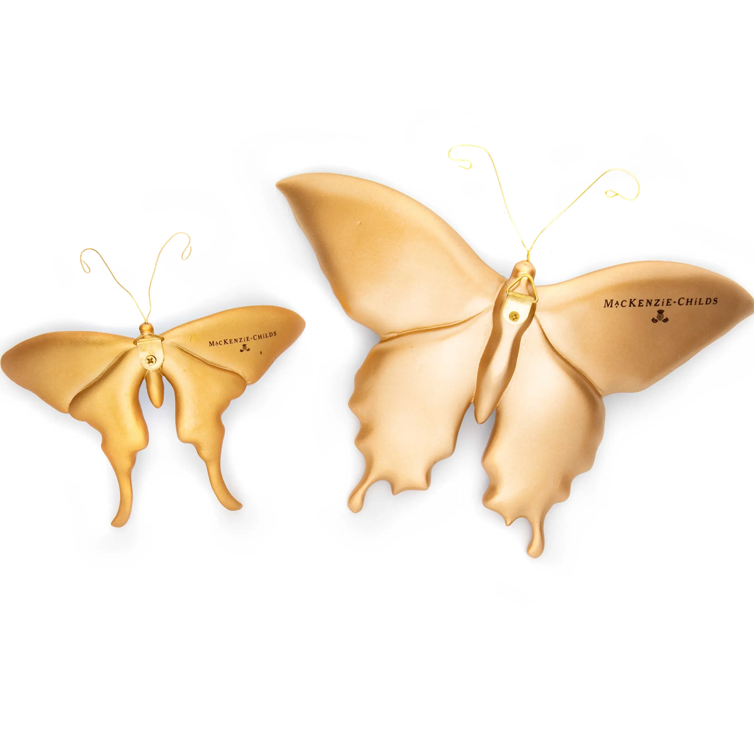 Butterfly Duo Wall Decor - Blue|MacKenzie-Childs