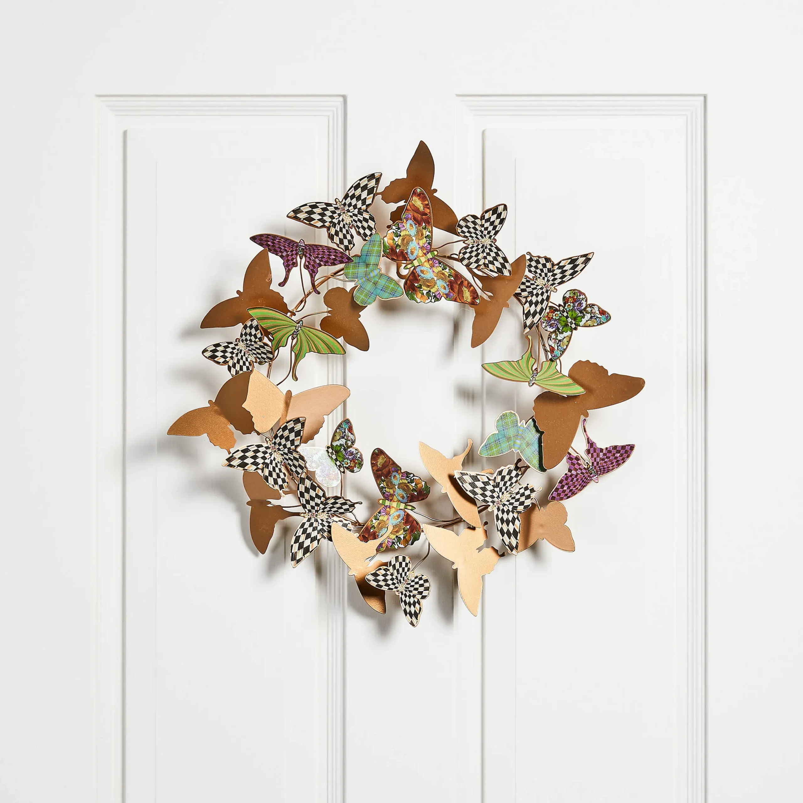 Butterfly Wreath|MacKenzie-Childs Online