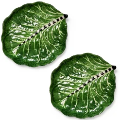 Cabbage Plates - Set Of 2|MacKenzie-Childs