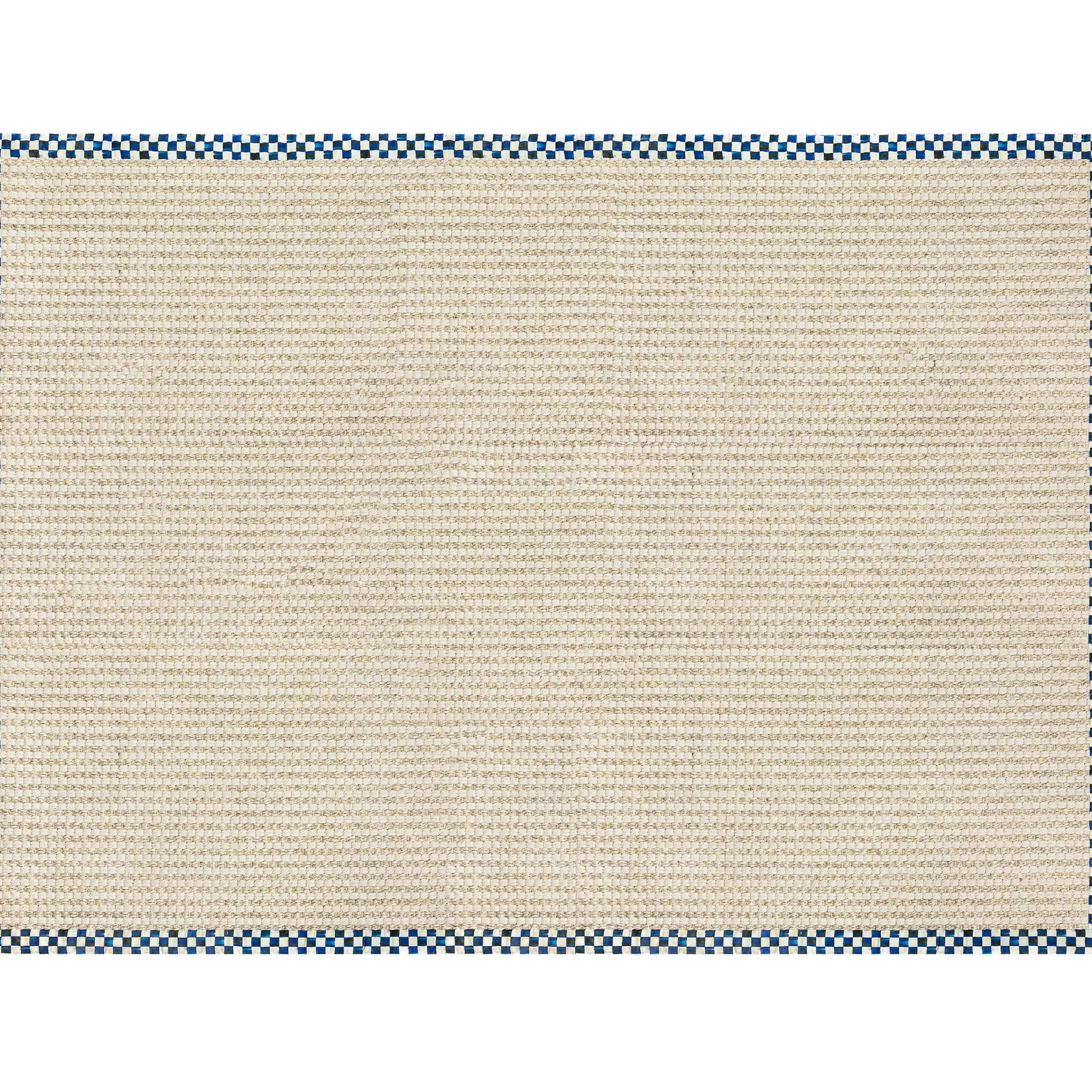 Cable Wool Sisal - Royal - 8' X 10' Rug|MacKenzie-Childs Hot