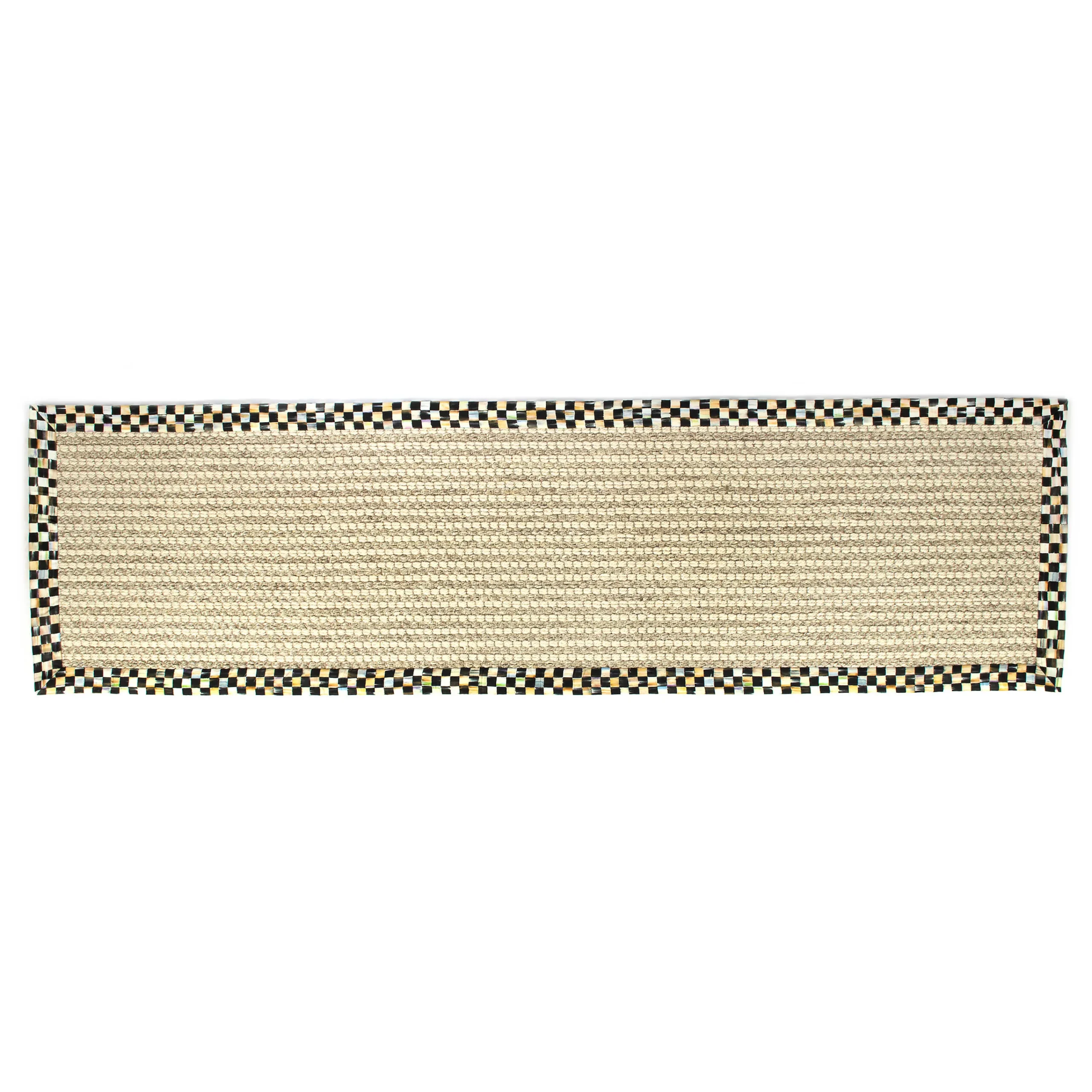 Cable Wool/Sisal Rug - 2'6" X 9' Runner|MacKenzie-Childs Hot