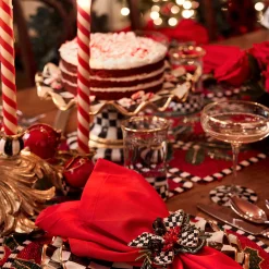 Candy Cane Dinner Candles - Set Of 2|MacKenzie-Childs Online