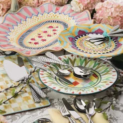 Check Cake Serving Set|MacKenzie-Childs Outlet