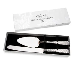Check Cake Serving Set|MacKenzie-Childs Outlet