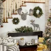 Check Pillar Candle - 6" - Black|MacKenzie-Childs New