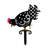 Chicken Lawn Stake - Pecking|MacKenzie-Childs Clearance