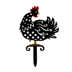 Chicken Lawn Stake - Standing|MacKenzie-Childs Outlet