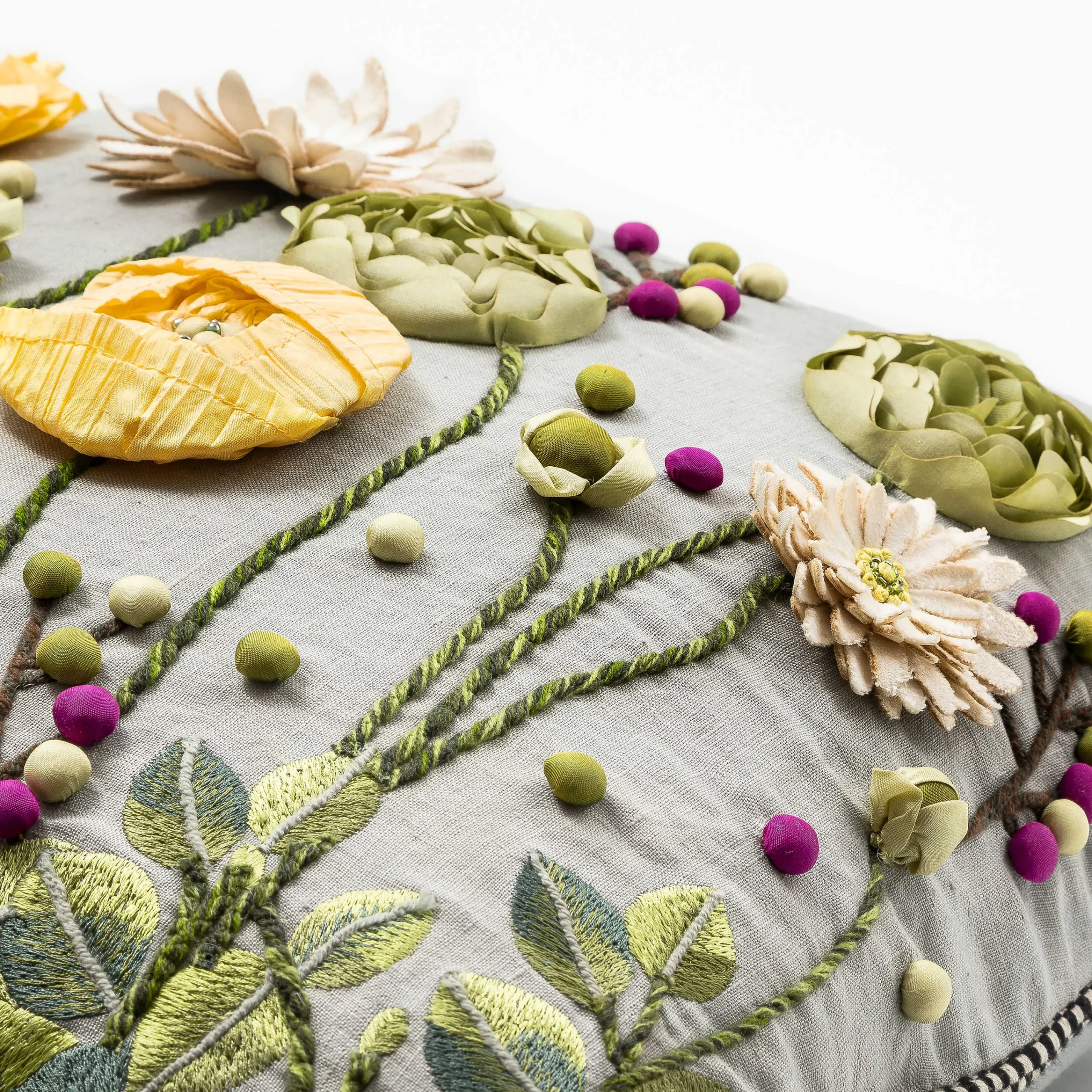 Coming Up Daisies Lumbar Pillow|MacKenzie-Childs Hot