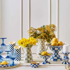 Coquette Goblet - Blue|MacKenzie-Childs Online