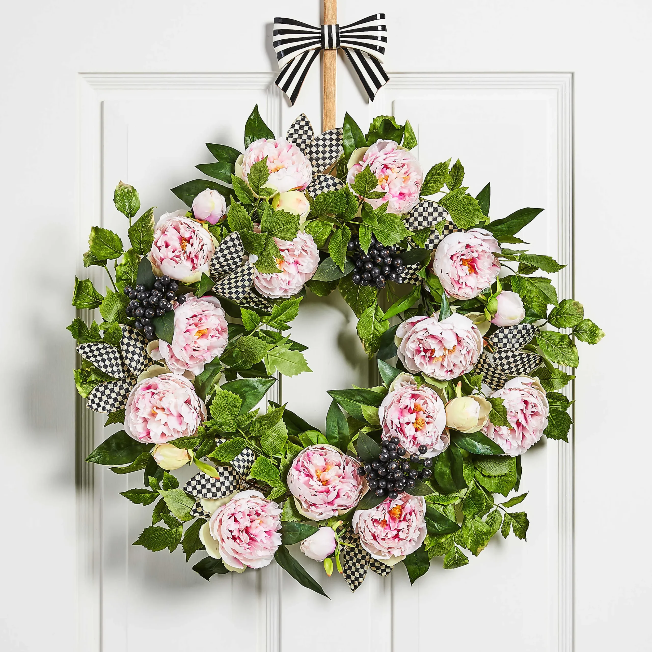 Courtly Bow Wreath Hanger|MacKenzie-Childs