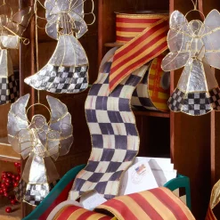 Courtly Check 4" Ribbon|MacKenzie-Childs Best