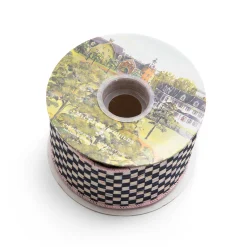 Courtly Check 2.5" Ribbon - Pink|MacKenzie-Childs