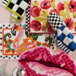 Courtly Check Bath Rug - Standard|MacKenzie-Childs Discount