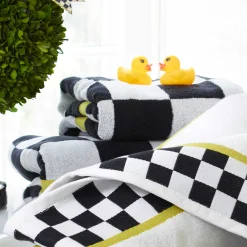Courtly Check Bath Towel|MacKenzie-Childs New