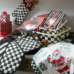 Courtly Check Bistro Oven Mitt|MacKenzie-Childs Best