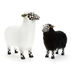 Courtly Check Black Sheep - Small|MacKenzie-Childs New