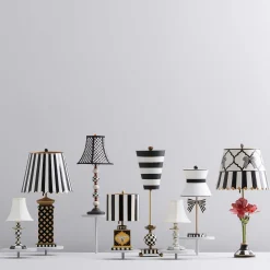 Courtly Check Candlestick Lamp|MacKenzie-Childs Hot