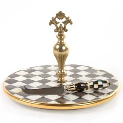 Courtly Check Cheese Course|MacKenzie-Childs Discount