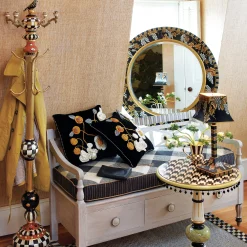 Courtly Check Coat Perch|MacKenzie-Childs Outlet