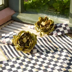 Courtly Check Cotton Napkin|MacKenzie-Childs Hot