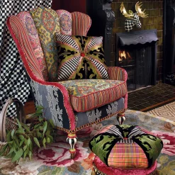 Courtly Check Curtain Panel|MacKenzie-Childs New