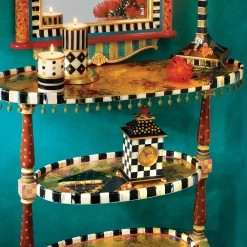 Courtly Check Desk Clock|MacKenzie-Childs Discount