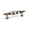 Courtly Check Drawer Pull - Nickel|MacKenzie-Childs Sale