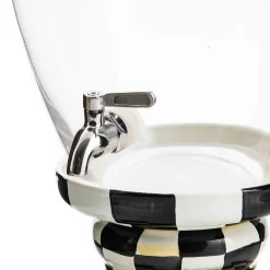 Courtly Check Enamel Beverage Hostess|MacKenzie-Childs Discount