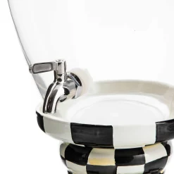 Courtly Check Enamel Beverage Hostess|MacKenzie-Childs Discount