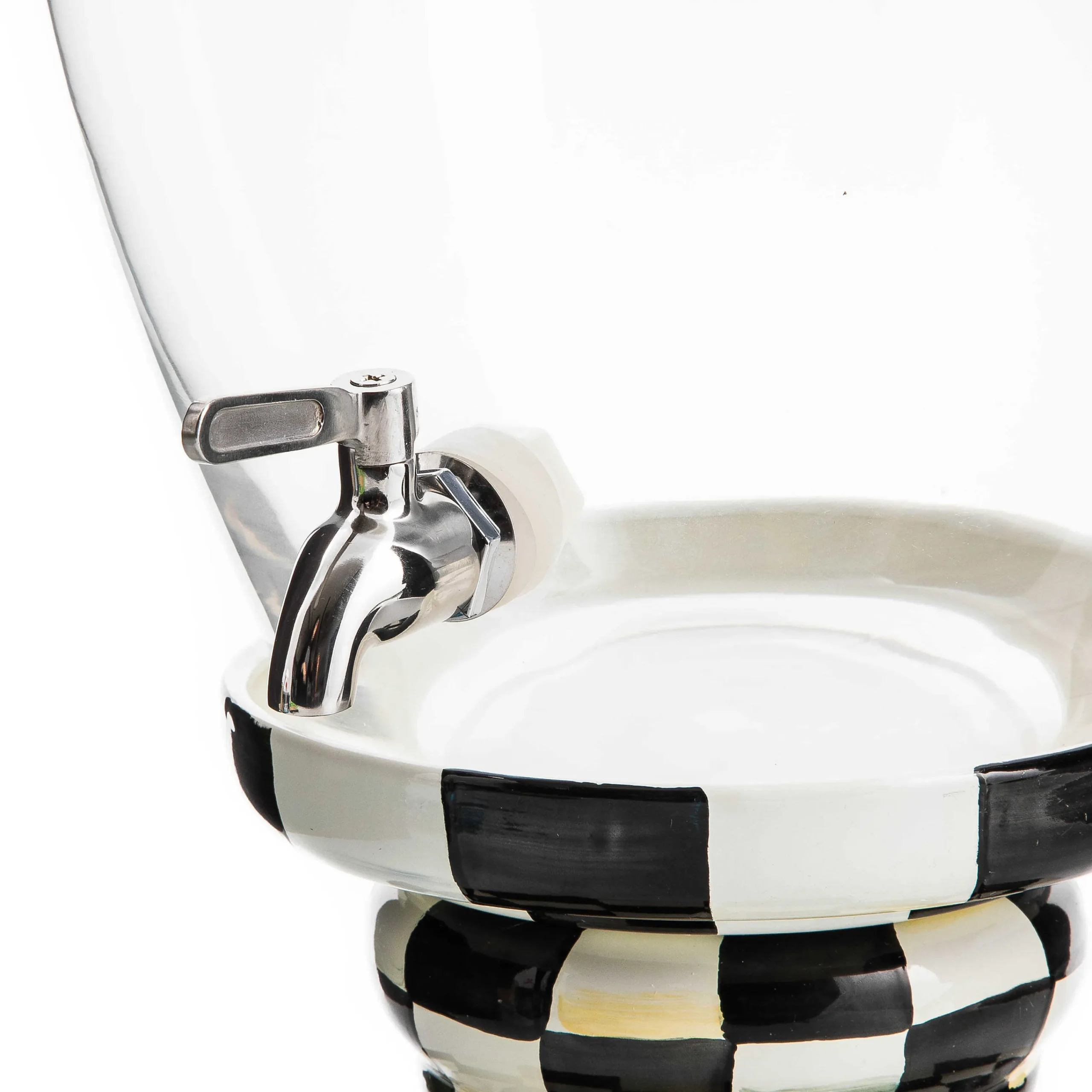 Courtly Check Enamel Beverage Hostess|MacKenzie-Childs Discount