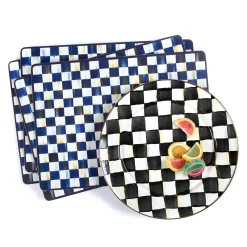 Courtly Check Enamel Charger/Plate|MacKenzie-Childs Best