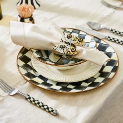 Courtly Check Enamel Charger/Plate|MacKenzie-Childs Best