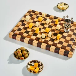 Courtly Check Enamel Dipping Bowl|MacKenzie-Childs New