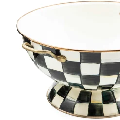Courtly Check Enamel Everything Bowl|MacKenzie-Childs Discount