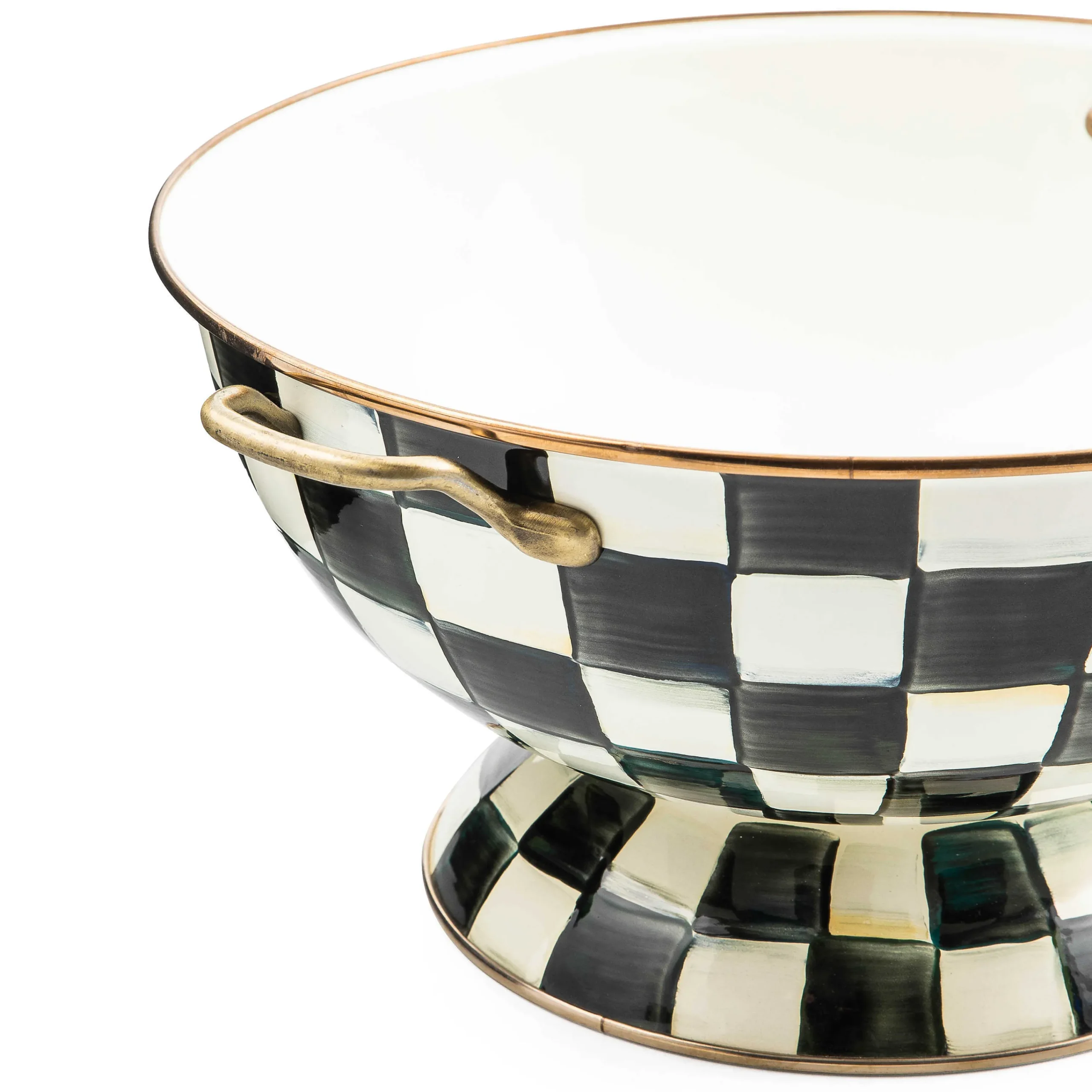 Courtly Check Enamel Everything Bowl|MacKenzie-Childs Discount