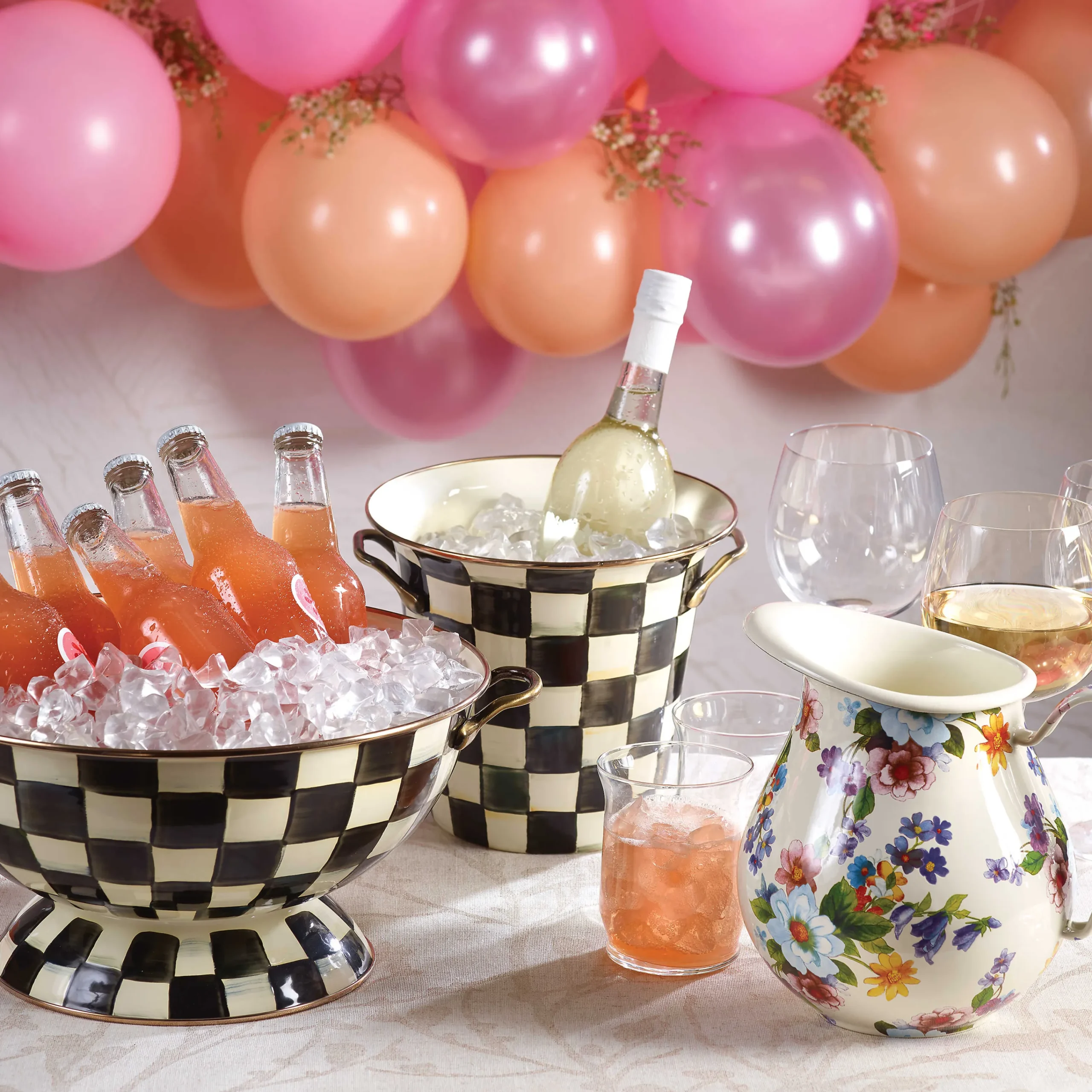 Courtly Check Enamel Everything Bowl|MacKenzie-Childs Discount