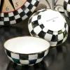 Courtly Check Enamel Everyday Bowl|MacKenzie-Childs Discount